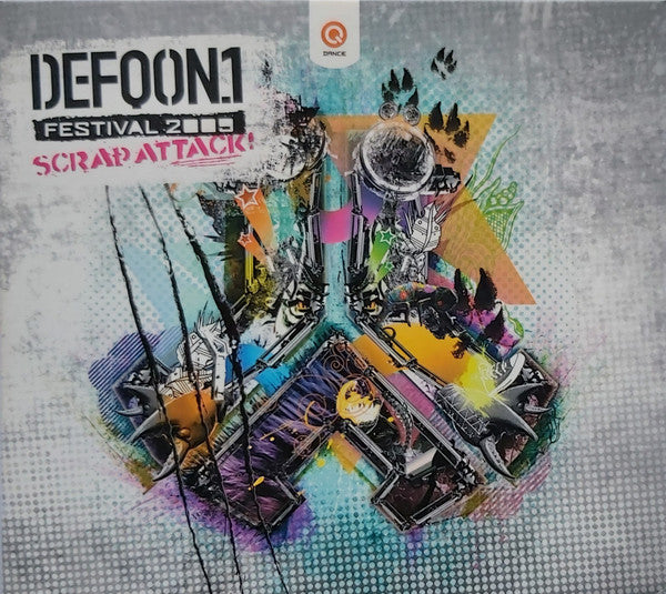 Various : Defqon.1 Festival 2009 - Scrap Attack! (4xCD, Comp, Mixed)