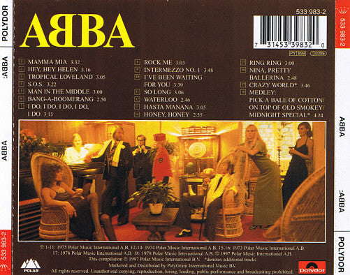 ABBA : ABBA (CD, Album, RE, RM)