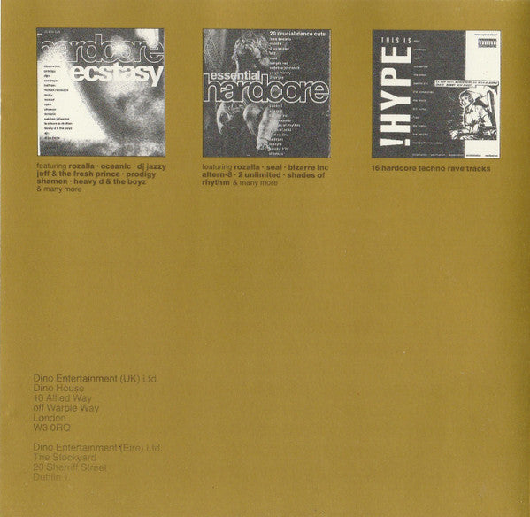 Various : Heavenly Hardcore (CD, Comp, Mixed)