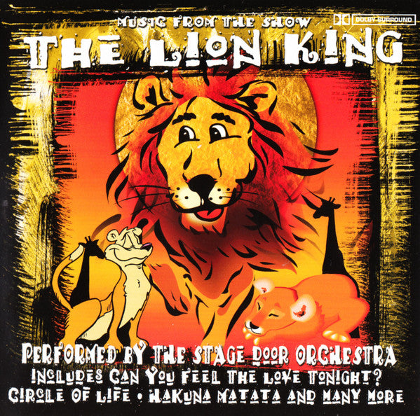The Stage Door Orchestra : Music From The Show "The Lion King" (CD, Album, Dol)