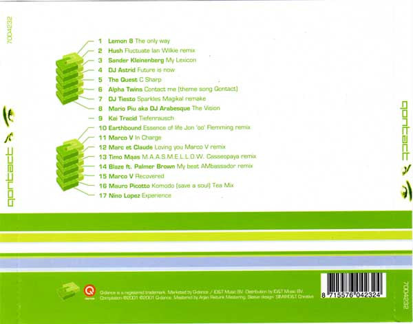 Various : Qontact (CD, Comp, Mixed)