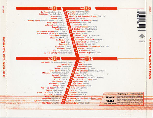 Various : Trance Files 002 (4xCD, Mixed)