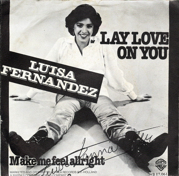 Luisa Fernandez : Lay Love On You (7", Single)