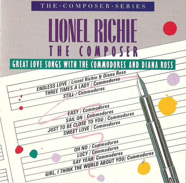 Lionel Richie : The Composer: Great Love Songs With The Commodores And Diana Ross (CD, Comp, RE)