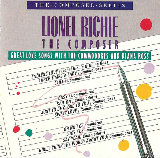 Lionel Richie : The Composer: Great Love Songs With The Commodores And Diana Ross (CD, Comp, RE)