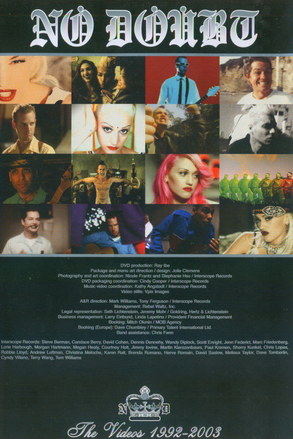 No Doubt : The Videos 1992 - 2003 (DVD-V, Comp, PAL)