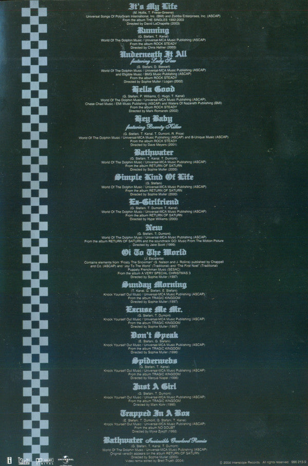No Doubt : The Videos 1992 - 2003 (DVD-V, Comp, PAL)