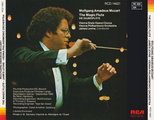 Wolfgang Amadeus Mozart / Ileana Cotrubas, Eric Tappy, Zdzisława Donat, Christian Boesch, José van Dam, Martti Talvela, Wiener Staatsopernchor, Wiener Philharmoniker, James Levine (2) : Die Zauberflöte - The Salzburg Festival Production (Highlights) (CD, Comp, RE)