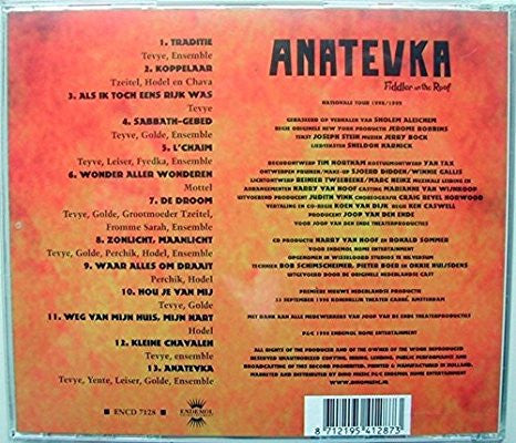 Various : Anatevka (Fiddler On The Roof) (CD, Album)