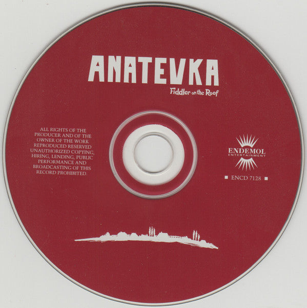 Various : Anatevka (Fiddler On The Roof) (CD, Album)