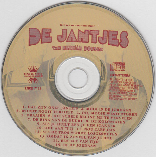 Various : De Jantjes (CD, Album)