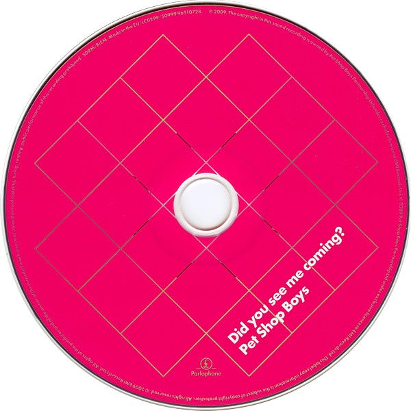 Pet Shop Boys : Did You See Me Coming? (CD, Maxi)