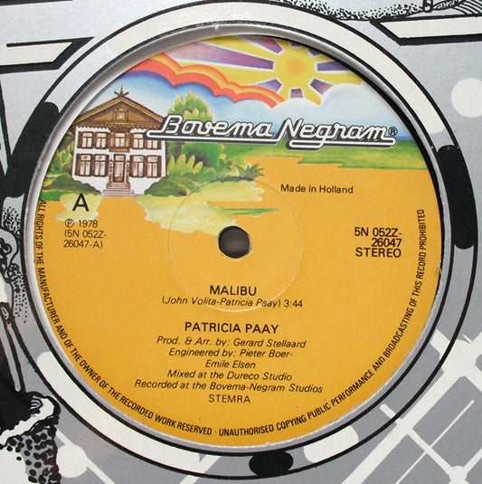 Patricia Paay : Malibu (12")