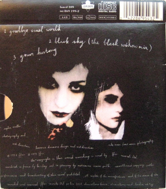 Shakespear's Sister : Goodbye Cruel World (CD, Single)