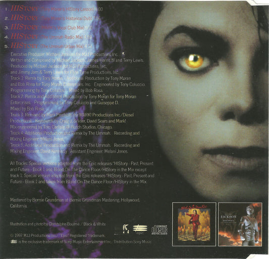 Michael Jackson : HIStory (CD, Single, CD2)