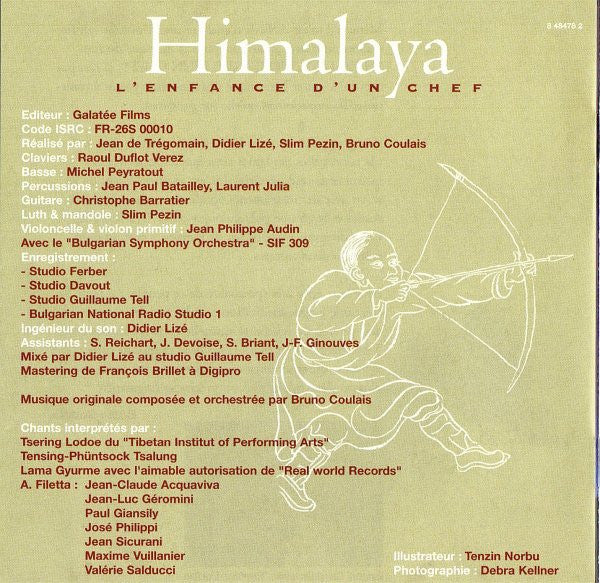 Bruno Coulais : Himalaya, L'Enfance D'Un Chef (Bande Originale Du Film) (CD, Album)