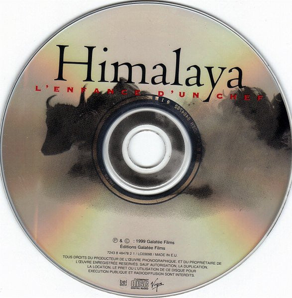 Bruno Coulais : Himalaya, L'Enfance D'Un Chef (Bande Originale Du Film) (CD, Album)