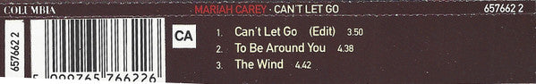 Mariah Carey : Can't Let Go (CD, Single)
