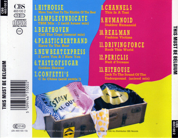 Various : This Must Be Belgium (CD, Comp)