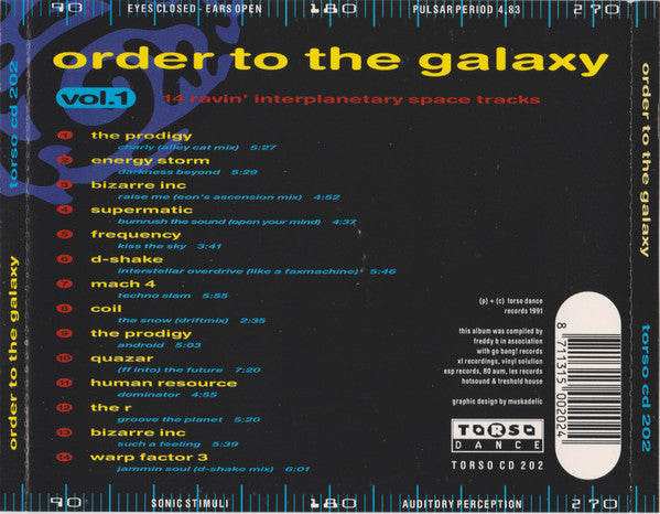 Various : Order To The Galaxy Vol. 1 (CD, Comp)