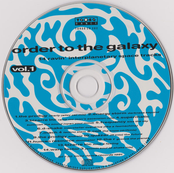Various : Order To The Galaxy Vol. 1 (CD, Comp)