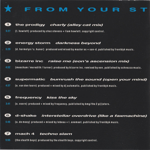 Various : Order To The Galaxy Vol. 1 (CD, Comp)