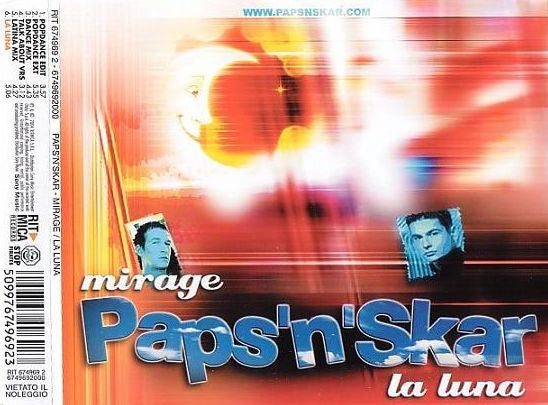 Paps N Skar : Mirage / La Luna (CD, Maxi)