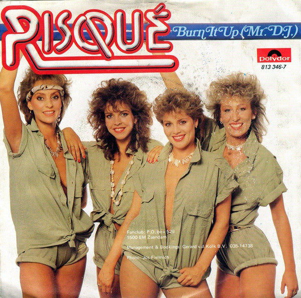 Risqué (2) : Burn It Up (Mr. D.J.) (7")