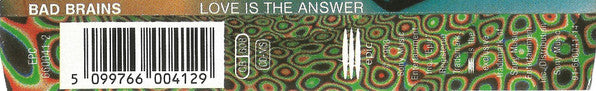 Bad Brains : Love Is The Answer (Remixes) (CD, Maxi)