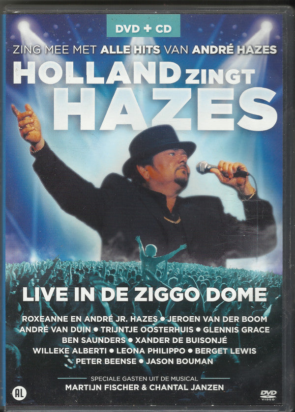 Various : Holland Zingt Hazes (DVD-V, Comp, PAL + CD, Album, Comp, PAL)