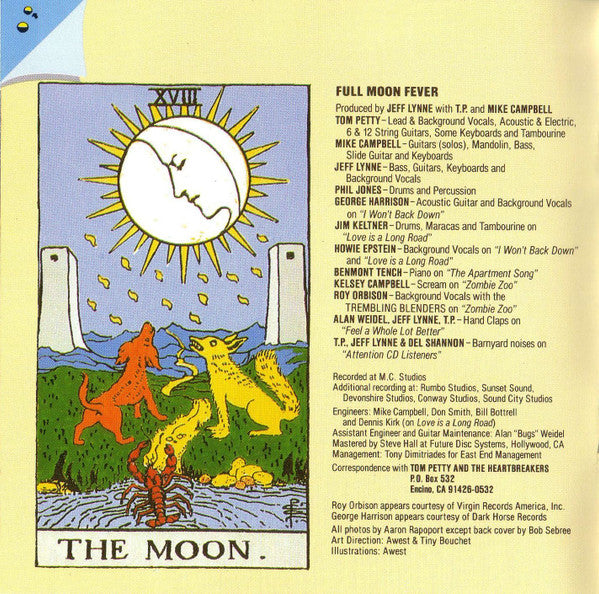 Tom Petty : Full Moon Fever (CD, Album)