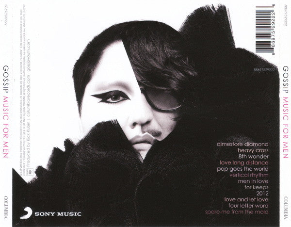 The Gossip : Music For Men (CD, Album)