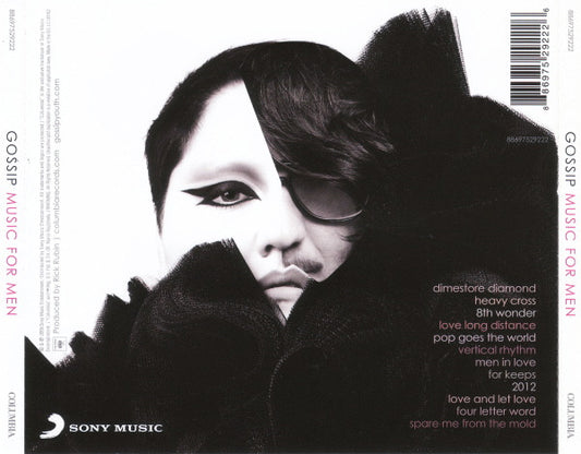 The Gossip : Music For Men (CD, Album)