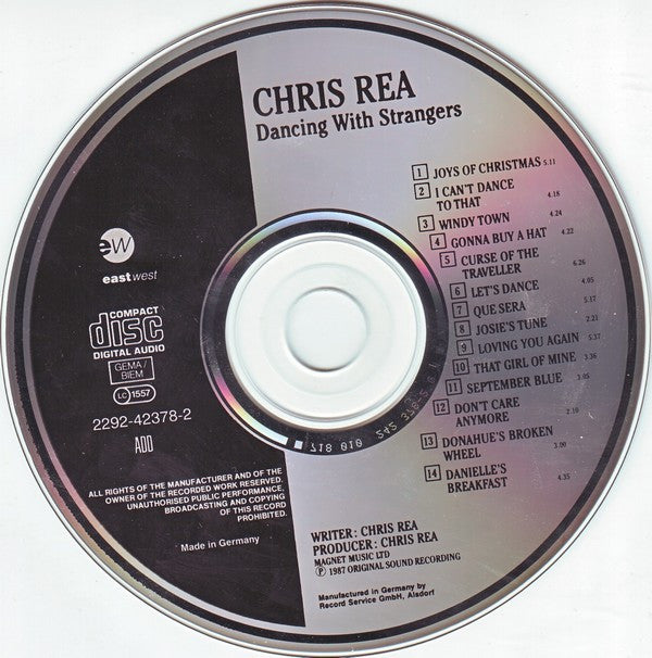Chris Rea : Dancing With Strangers (CD, Album, RE)