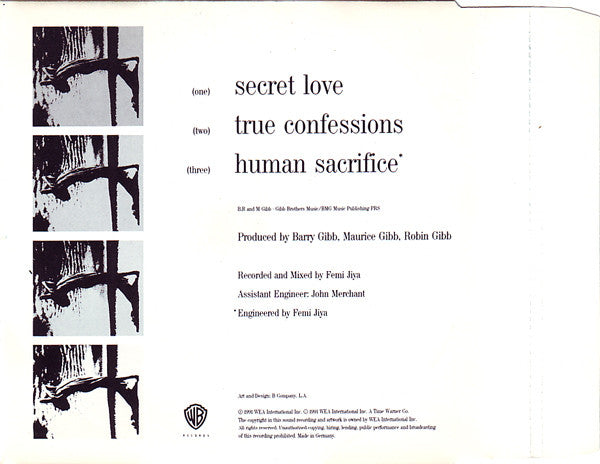 Bee Gees : Secret Love (CD, Single)