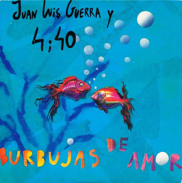 Juan Luis Guerra 4.40 : Burbujas De Amor (CD, Single, Car)