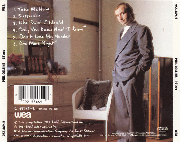 Phil Collins : 12"ers (CD, Comp)