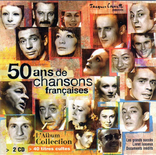 Various : 50 Ans De Chansons Françaises (2xCD, Comp)