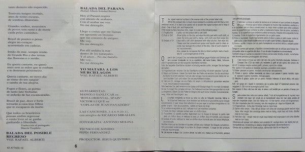 Soledad Bravo - Rafael Alberti : Soledad Bravo - Rafael Alberti (CD, Album, RE)
