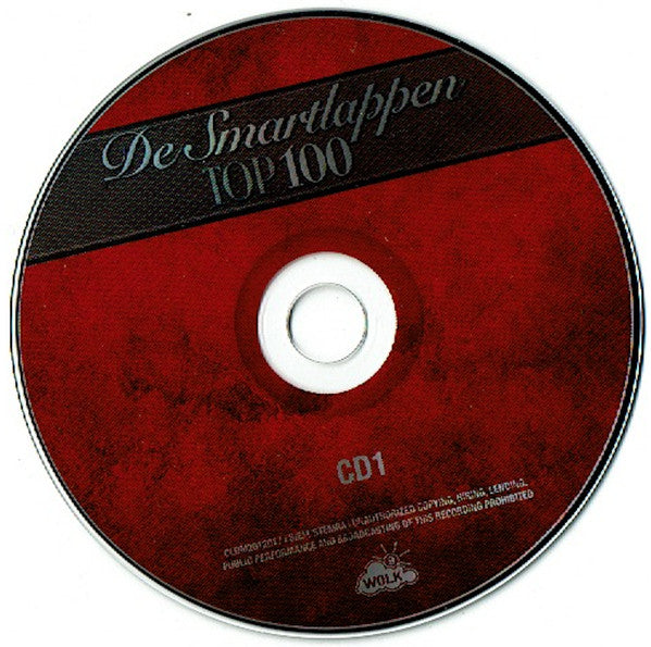 Various : De Smartlappen Top 100  (5xCD, Comp)