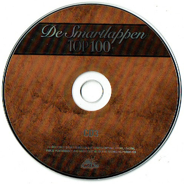 Various : De Smartlappen Top 100  (5xCD, Comp)
