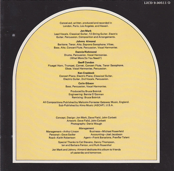 Mark-Almond : Rising (CD, Album, RE)