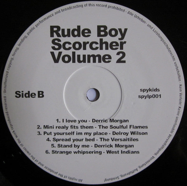 Various : Rude Boy Scorcher - Volume 2 (LP, Comp, RM)