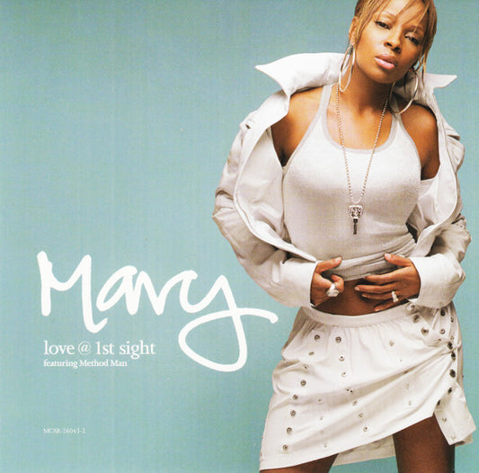 Mary J. Blige Featuring Method Man : Love @ 1st Sight (CD, Single, Promo)