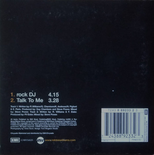 Robbie Williams : Rock DJ (CD, Single, Car)