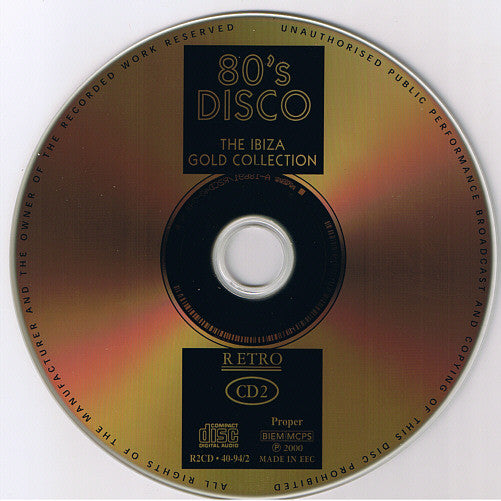 Various : 80s Disco - The Ibiza Gold Collection (2xCD, Comp)