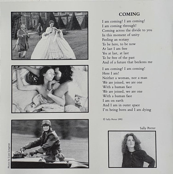 David Motion & Sally Potter : Orlando (Original Motion Picture Soundtrack) (CD, Album)