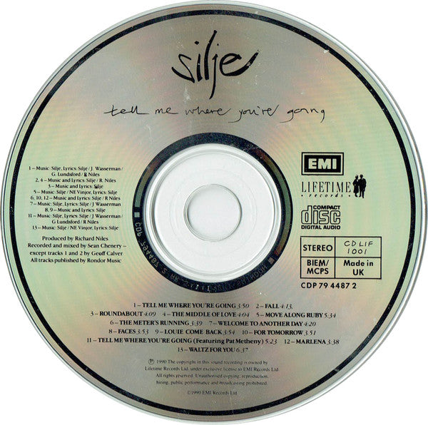 Silje Nergaard : Tell Me Where You're Going (CD, Album)