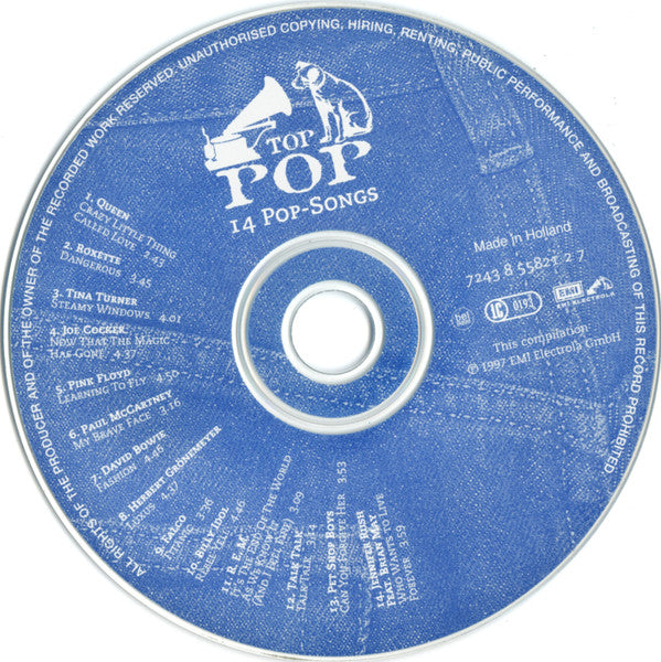 Various : Top Pop (14 Pop-Songs) (CD, Comp)
