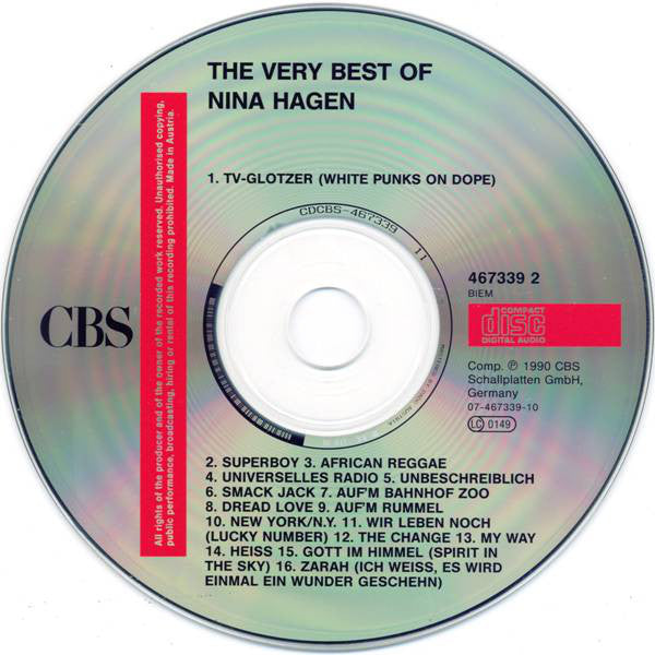 Nina Hagen : The Very Best Of (CD, Comp)
